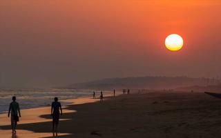 Sunset at Digha Beach, Beach Weekend getaways near Kolkata