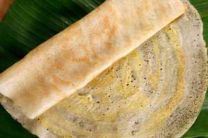 Gold-Plated Dosa at Rajbhog Restaurant in Bangalore